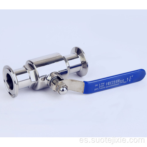 Sanitary ball valve